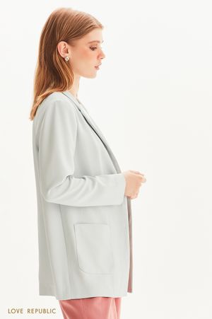 

Oversize жакет с подплечниками