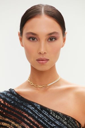 

Комбинированная цепочка с крупными звеньями