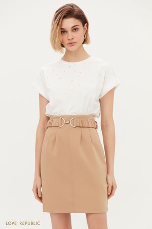 

Футболка с декором