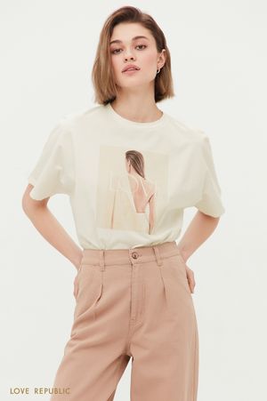 

Oversize футболка Love