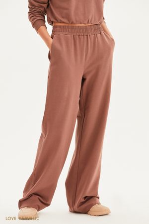 

Широкие трикотажные брюки