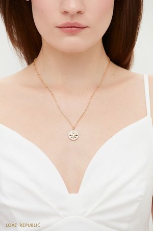 

Цепочка "ASTROLOGY" из металла золотого цвета