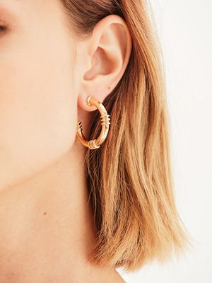 

Сет из золотистых полуколец