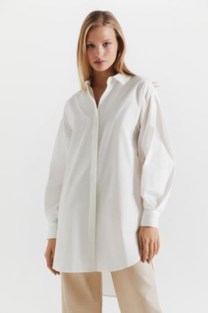 

Oversize рубашка из хлопка