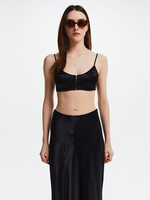 

Атласный топ-бра