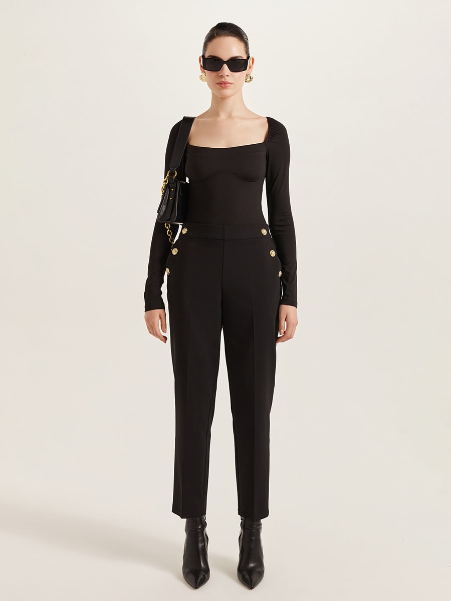 Боди с квадратным вырезом 3153131351-50 - купить в интернет-магазине ...