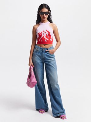 

Джинсы wide leg