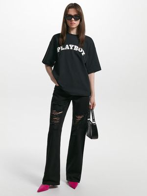 

Джинсы wide leg