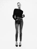 Джинсы Skinny с высокой посадкой