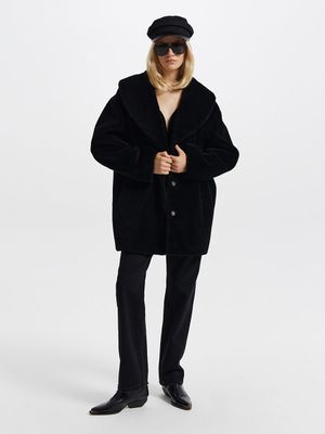 

Пальто из 100% шерсти