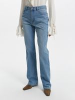 Джинсы Straight с высокой посадкой