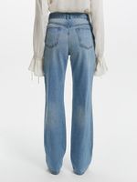 Джинсы Straight с высокой посадкой