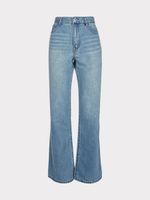 Джинсы Straight с высокой посадкой