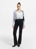 Атласная рубашка с принтом