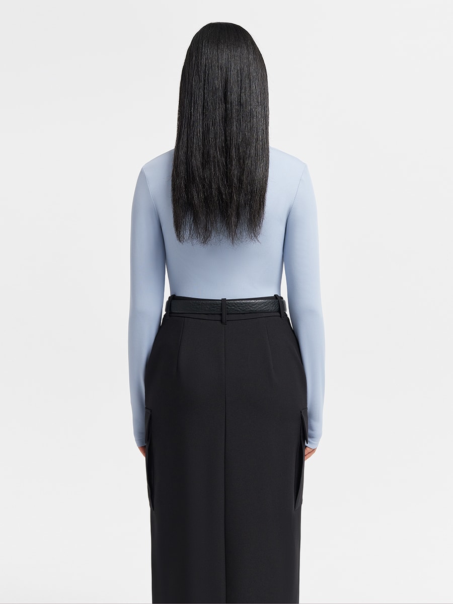 Боди на молнии