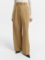 Брюки-палаццо с высокой посадкой