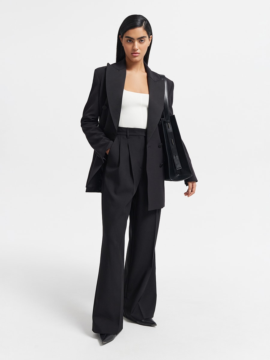 Трикотажный топ на бретелях