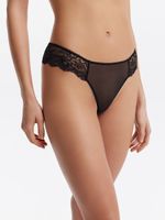 Трусы из сетки и кружева