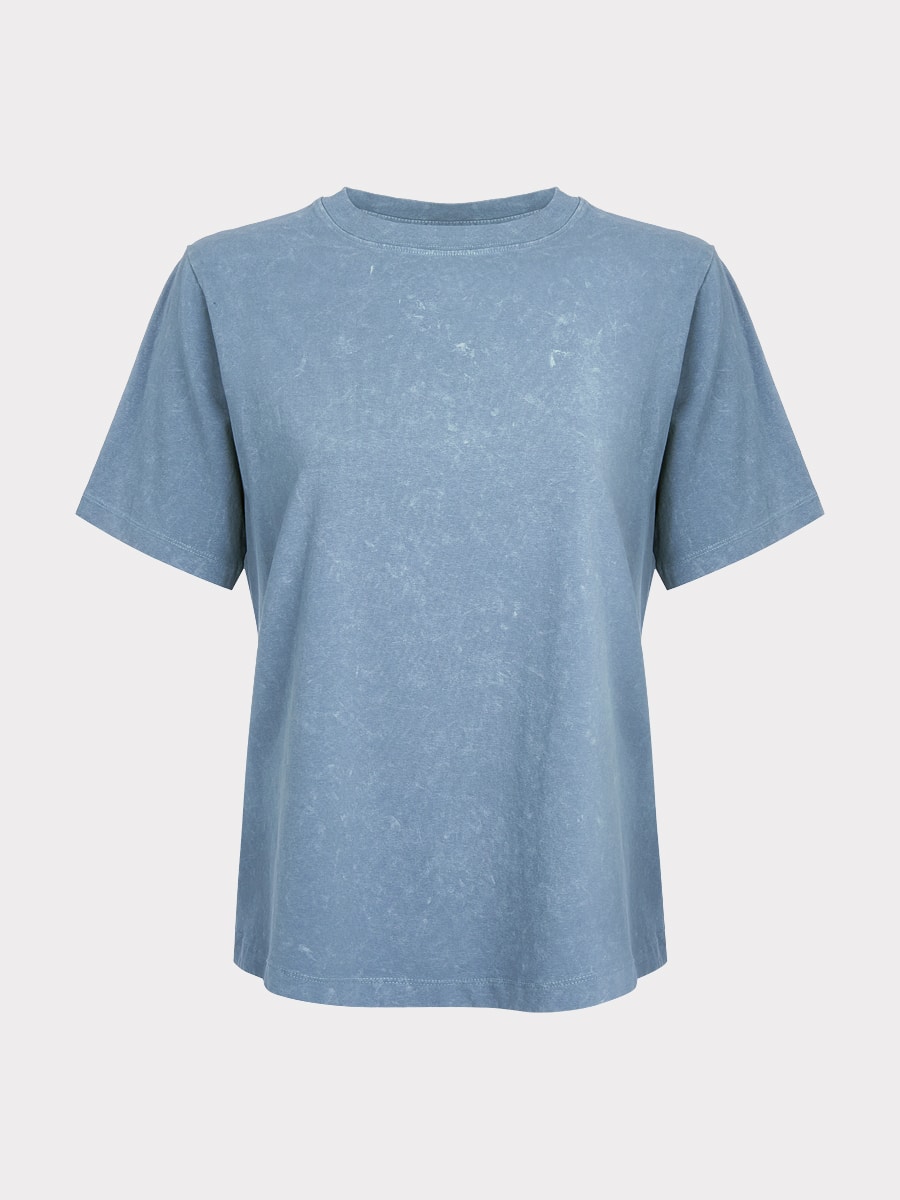 Футболка с вареным эффектом 4153113335-41