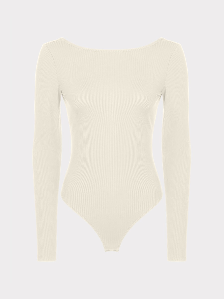 Боди с вырезом на спине