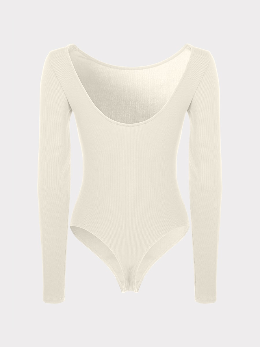 Боди с вырезом на спине