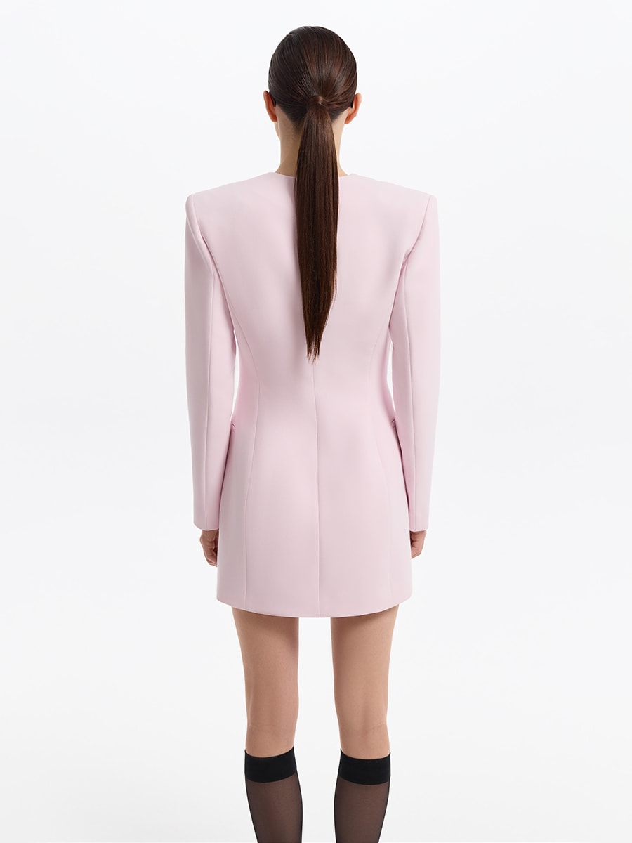 Платье-жакет приталенного кроя