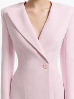 Платье-жакет приталенного кроя