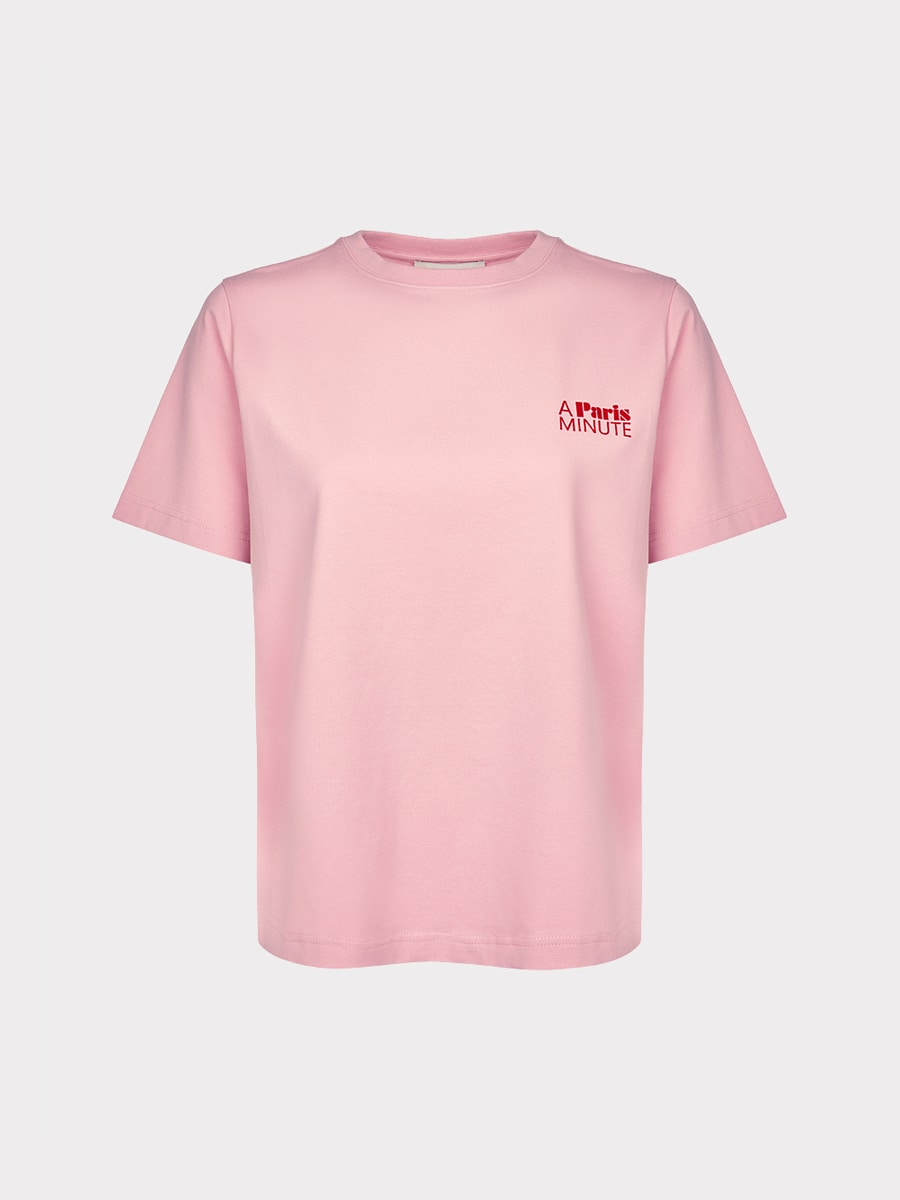 Футболка прямого кроя с принтом 4254125361-97