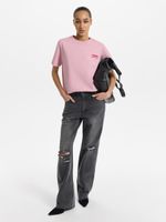 Футболка прямого кроя с принтом