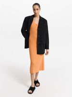 Трикотажное платье на бретелях