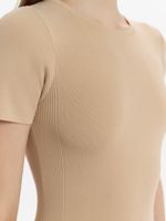 Трикотажное платье мини