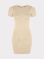Трикотажное платье мини