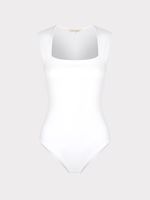 Боди с квадратным вырезом