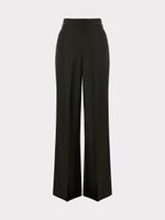 Брюки-палаццо с высокой посадкой