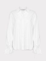 Блузка с расклешенными манжетами