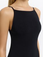 Трикотажное платье мини