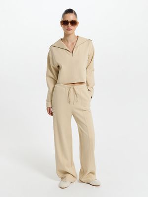 

Брюки-палаццо на кулиске