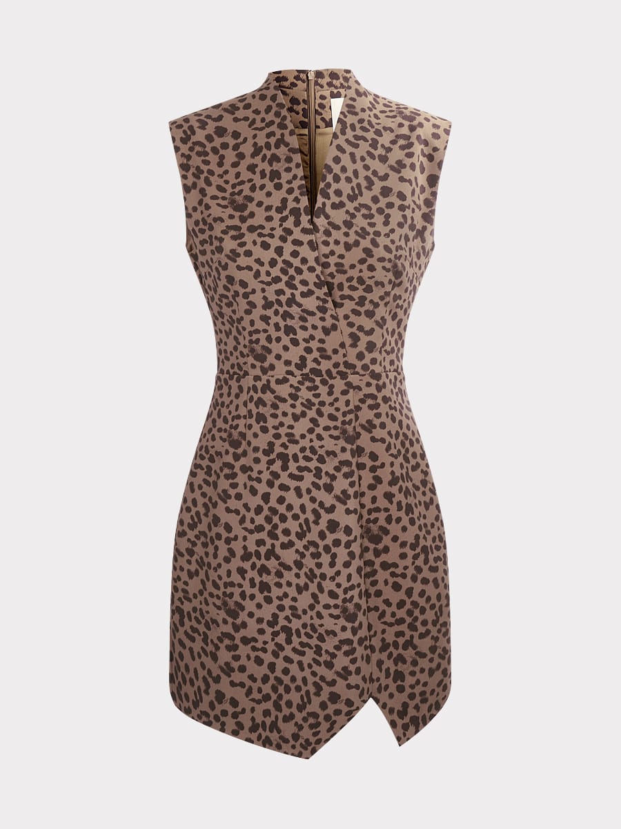 Платье мини приталенного кроя