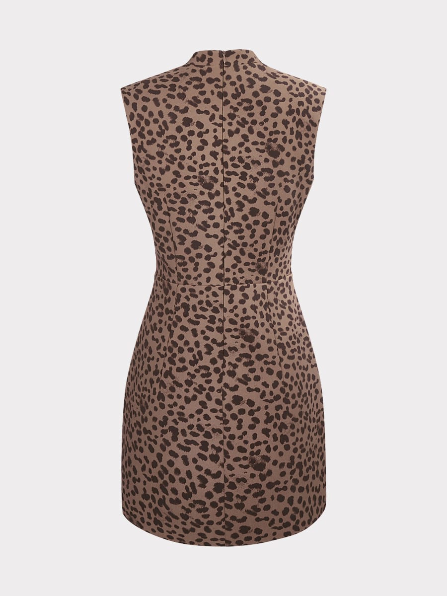 Платье мини приталенного кроя