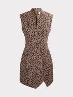 Платье мини приталенного кроя