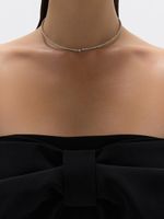 Чокер со стразами