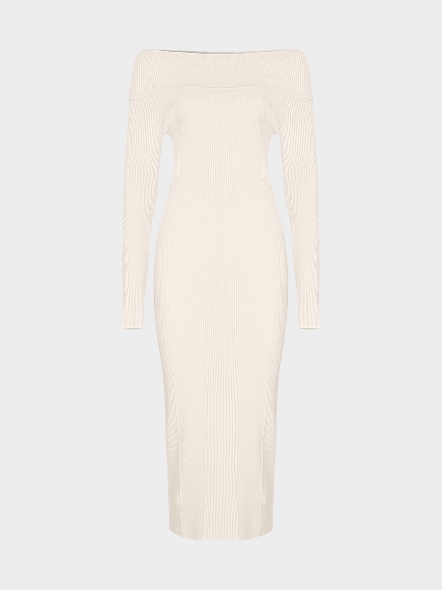 Трикотажное платье миди