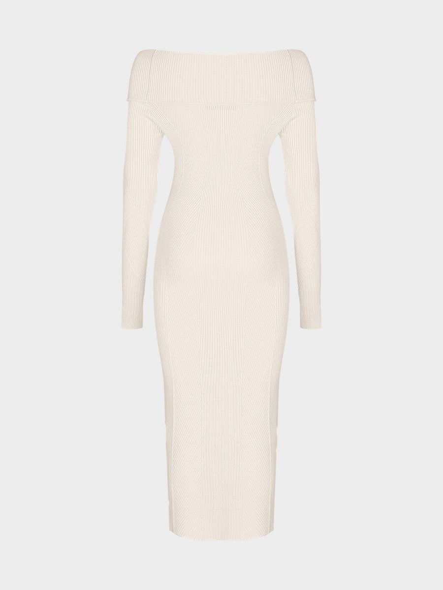 Трикотажное платье миди