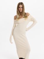 Трикотажное платье миди