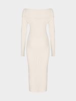 Трикотажное платье миди