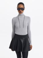 Водолазка в рубчик