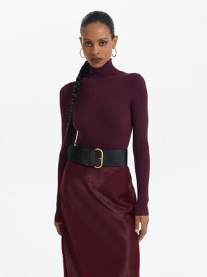 

Водолазка в рубчик