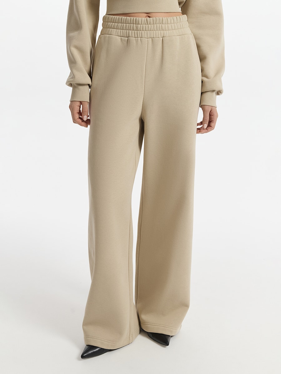 Трикотажные брюки из хлопка