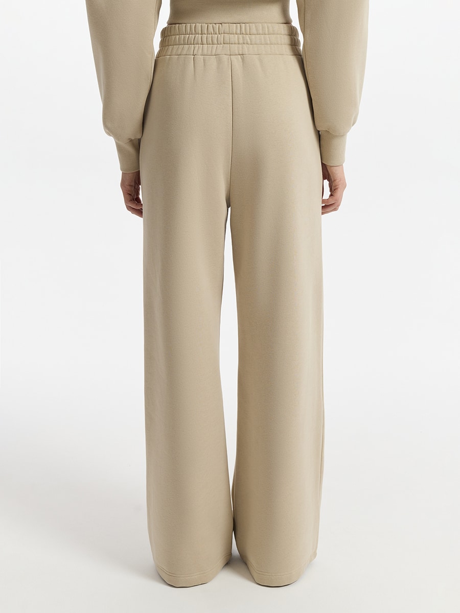 Трикотажные брюки из хлопка