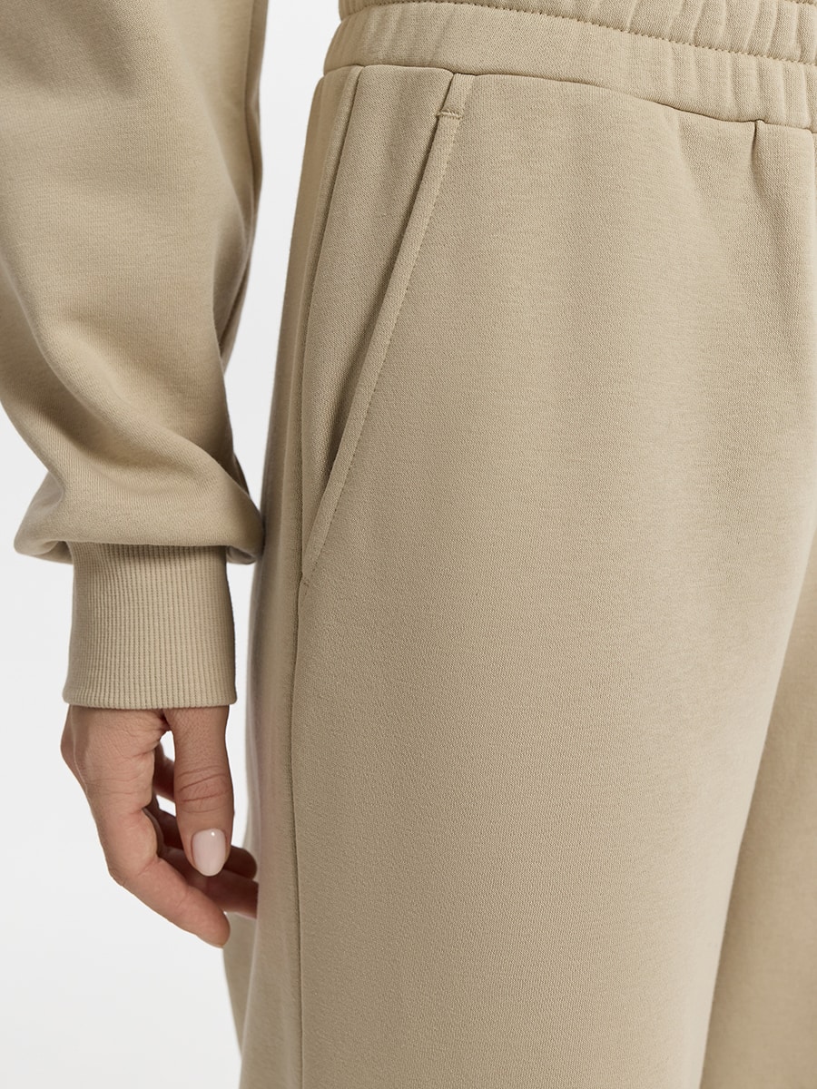 Трикотажные брюки из хлопка